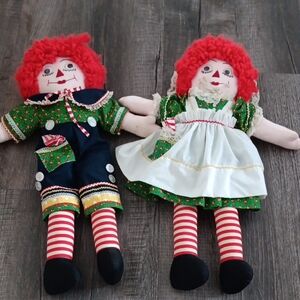 Vintage Raggedy Ann And Andy
